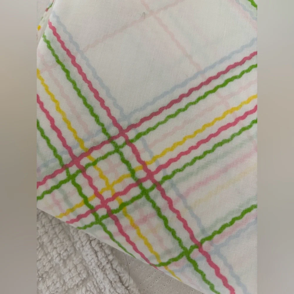 Vintage Rick Rack Patterned Flat Sheet